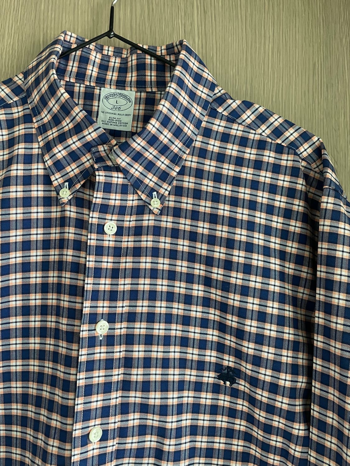 브룩스브라더스 체크 너디 폴로 셔츠 상품이미지1