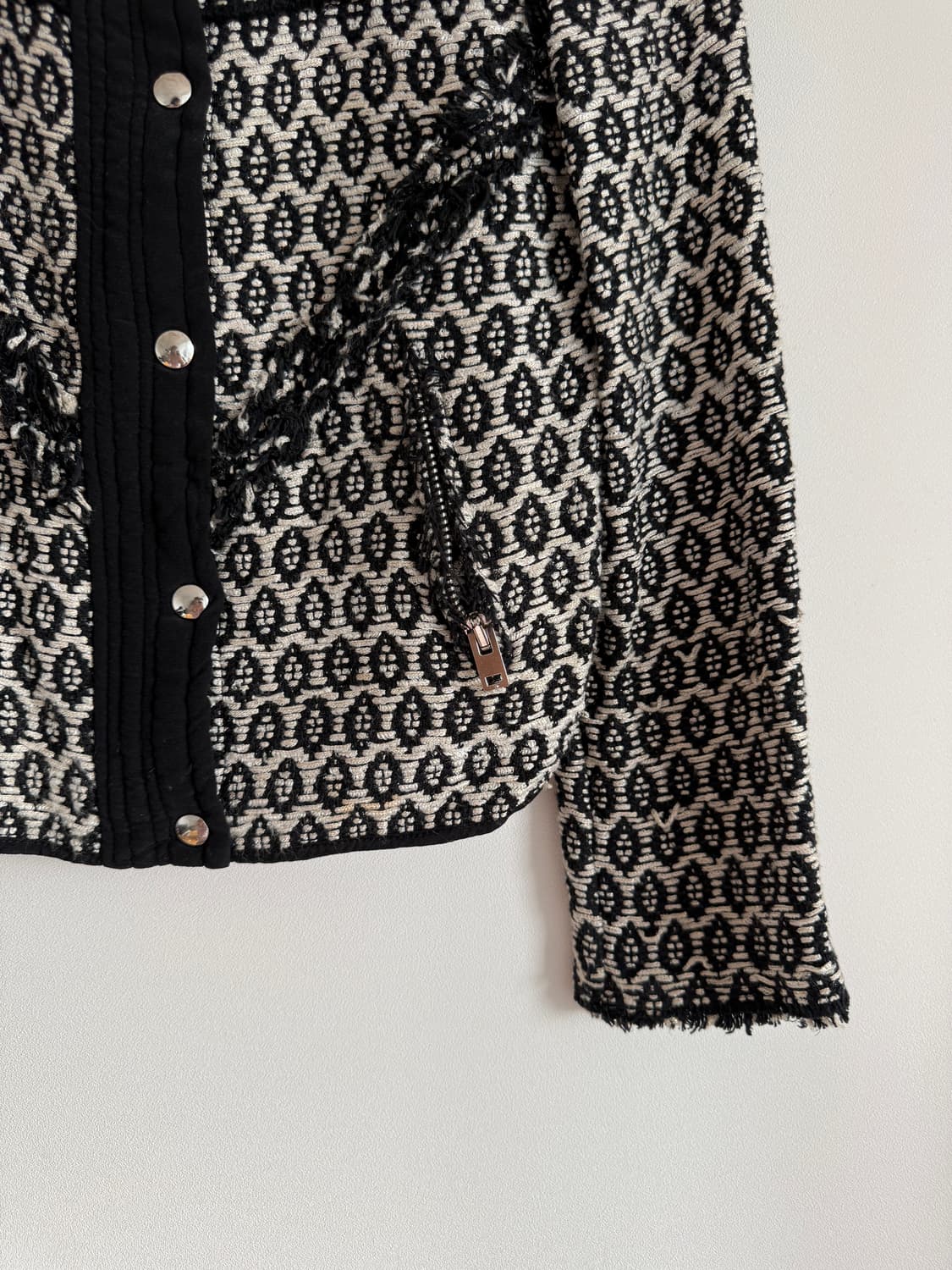 이로(IRO) 패턴 자켓(POLAND, LAMPO ZIP) 상품이미지3