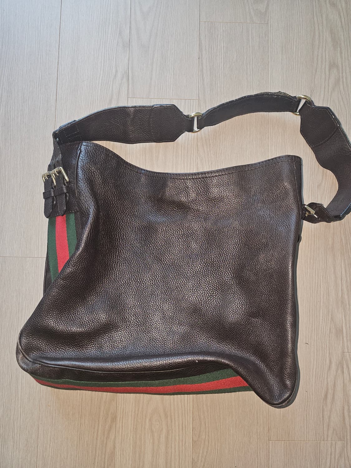 구찌 GUCCI HERITAGE WEB STRAP HOBO BAG 상품이미지3