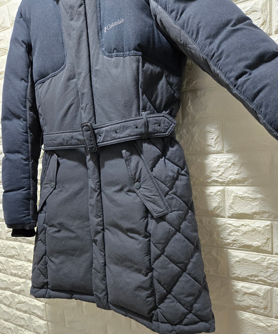 컬럼비아 옴니히트 발열 구스다운 패딩코트 95 상품이미지7
