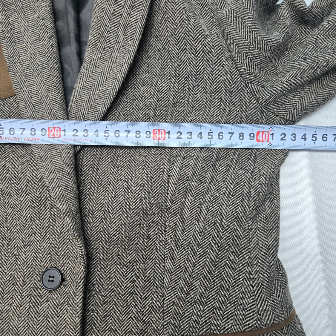 0193 켈리 도나휴 헤링본 울블랜딩브라운 헌팅 자켓 55 상품이미지7