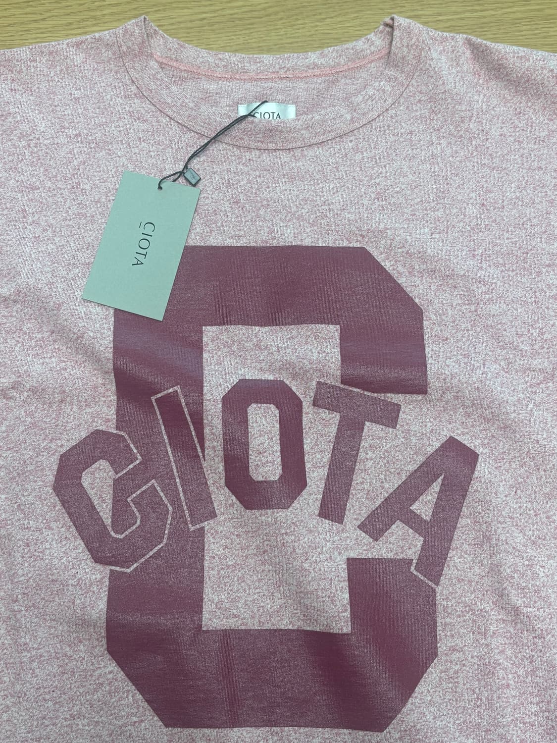 [새상품] 시오타 CIOTA 수빈 코튼 반팔 티셔츠 상품이미지3