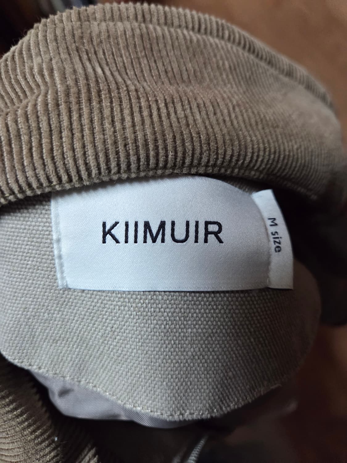 키뮤어 워크자켓 베이지 M 상품이미지6