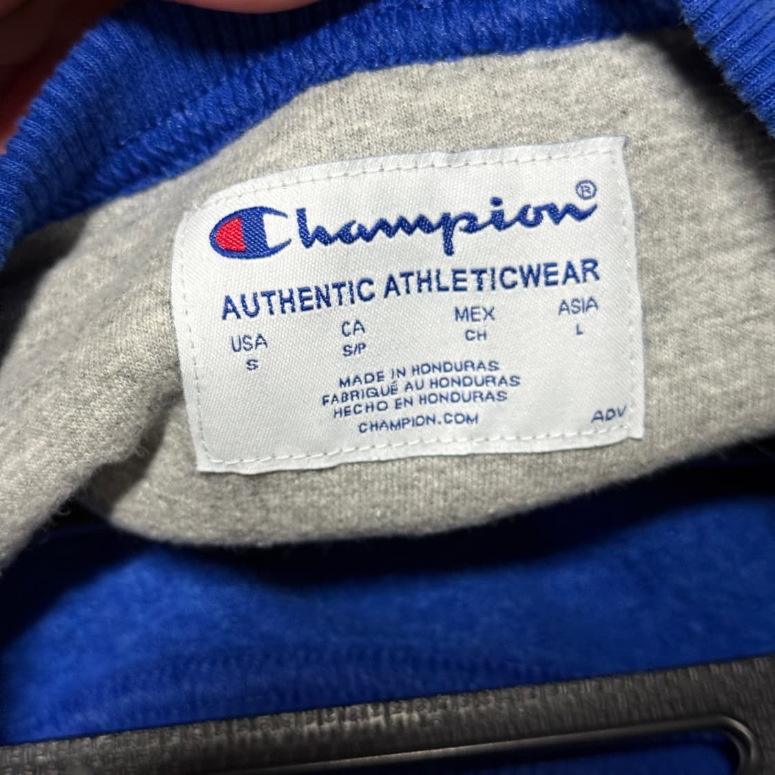 챔피온 빅 로고 프린팅 스웻 셔츠 맨투맨 상품이미지5
