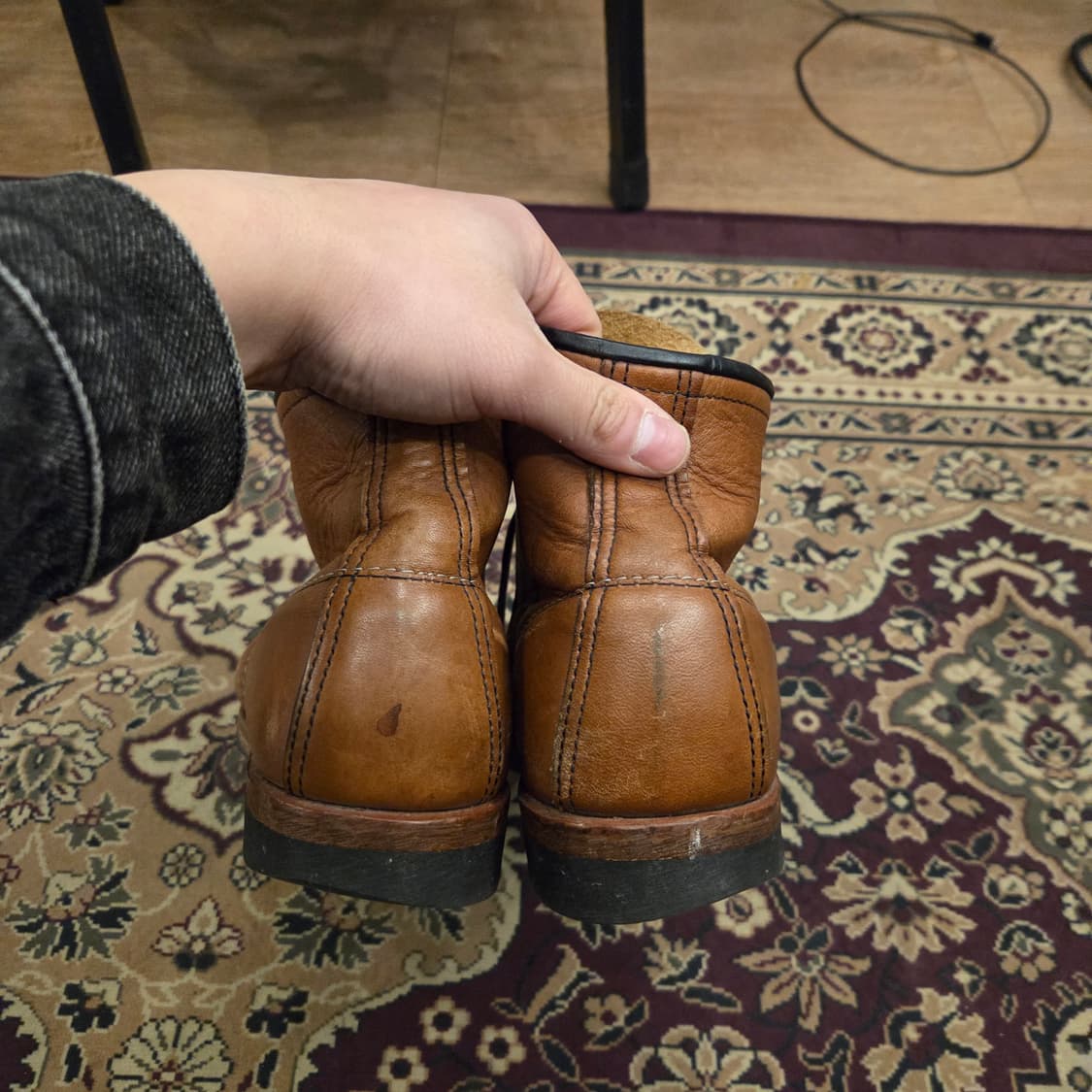 레드윙 벡맨 9011 us7.5d 255-260 상품이미지3