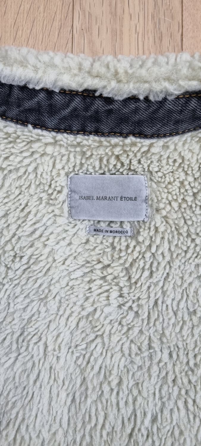 이자벨마랑 Camden 데님 퍼 자켓 S(36) _ 여성 상품이미지9