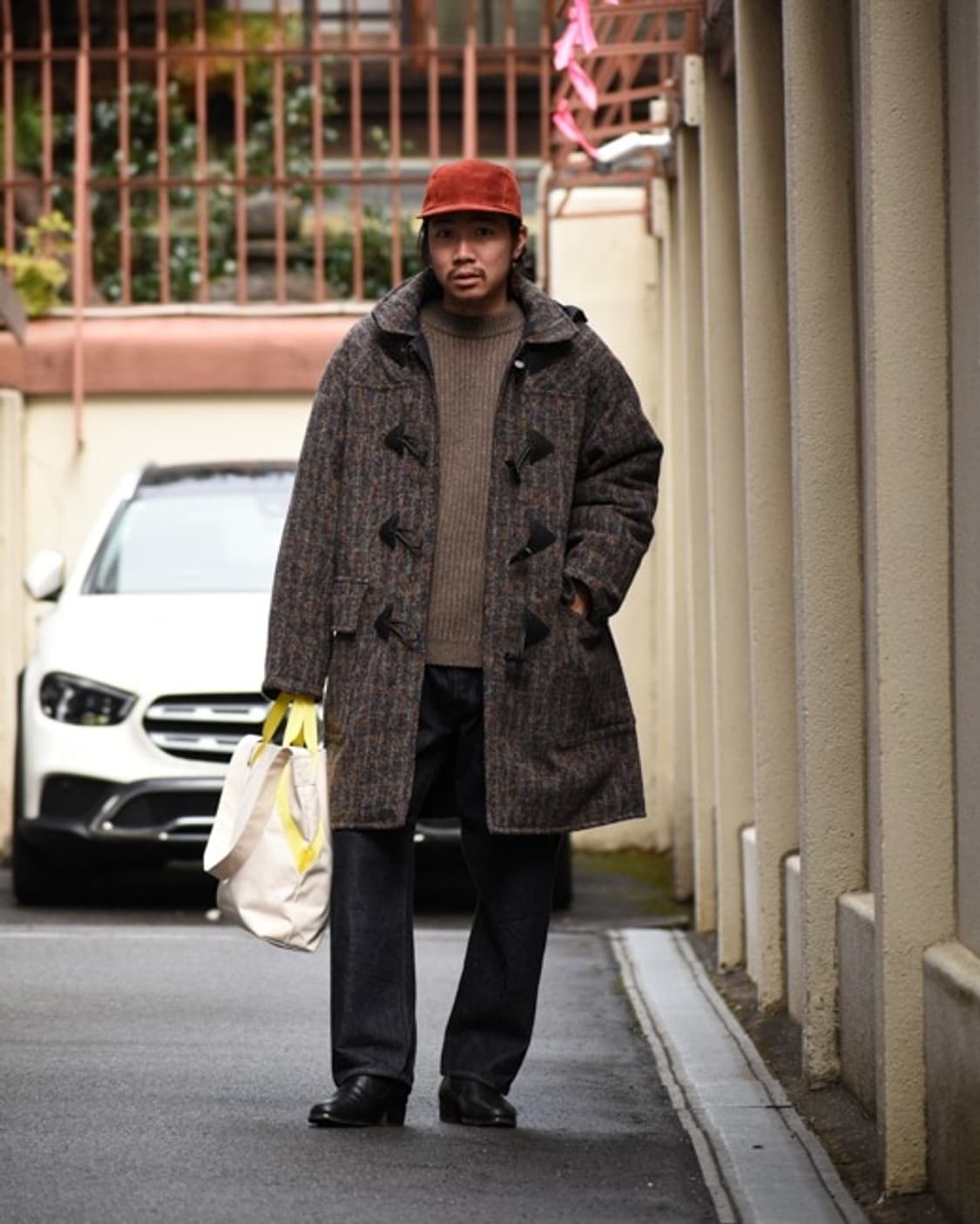 24aw DEVOLLE KASURI DUFFLE COAT 상품이미지7