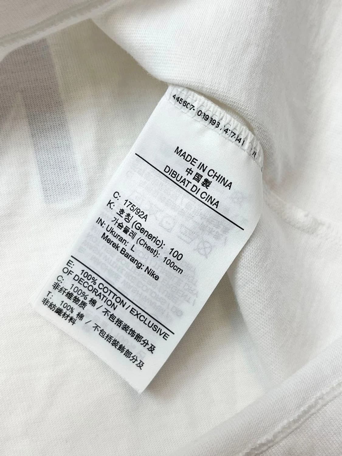 나이키 녹타 21ss 로고 반팔 티셔츠 PN4259 상품이미지8