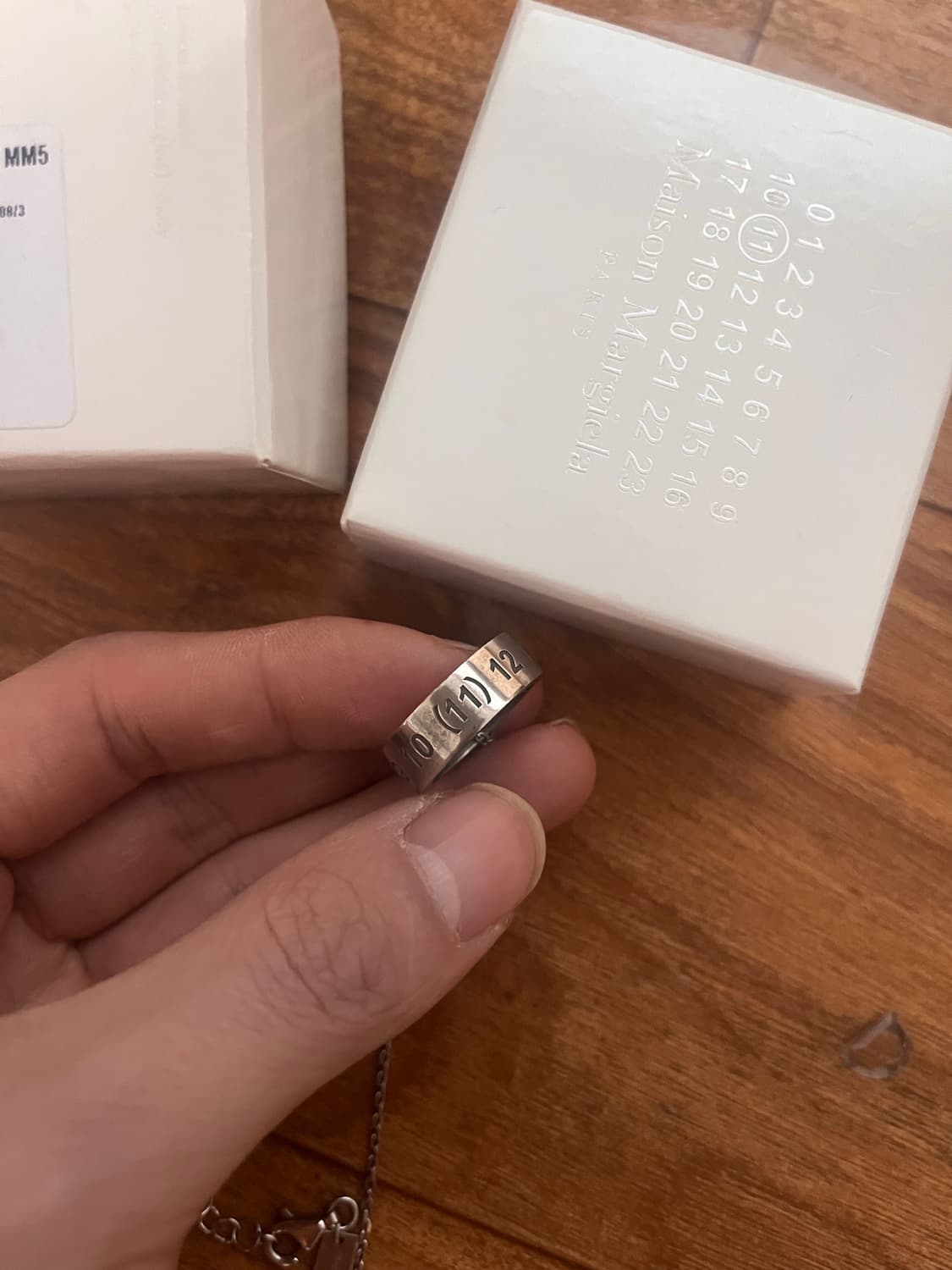 메종 마르지엘라 넘버링 목걸이 상품이미지2