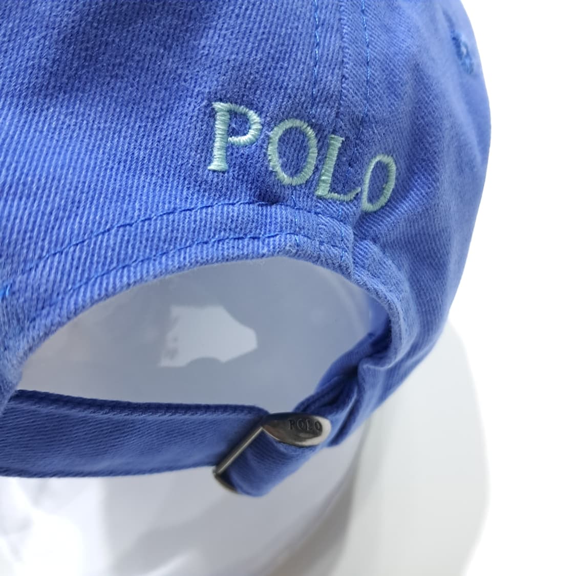 CL959 폴로 코튼 스카이블루포니 로얄블루 볼캡 모자 상품이미지6