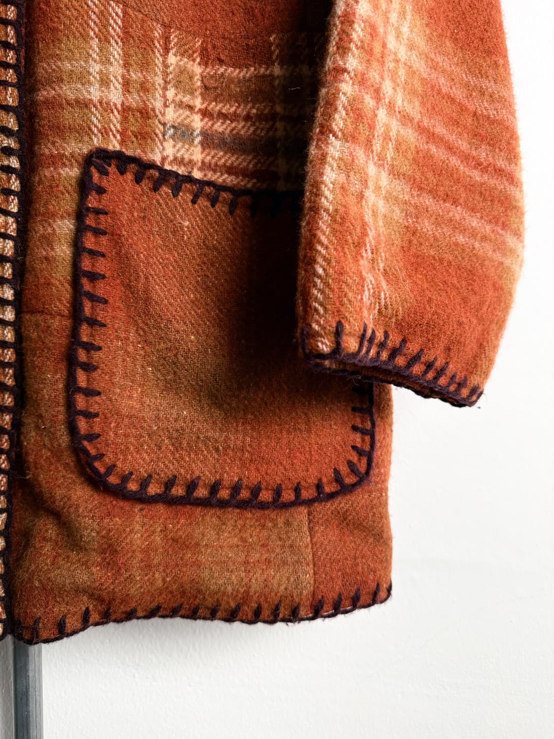 Crazy Doll Handstitch Wool Jacket 상품이미지5