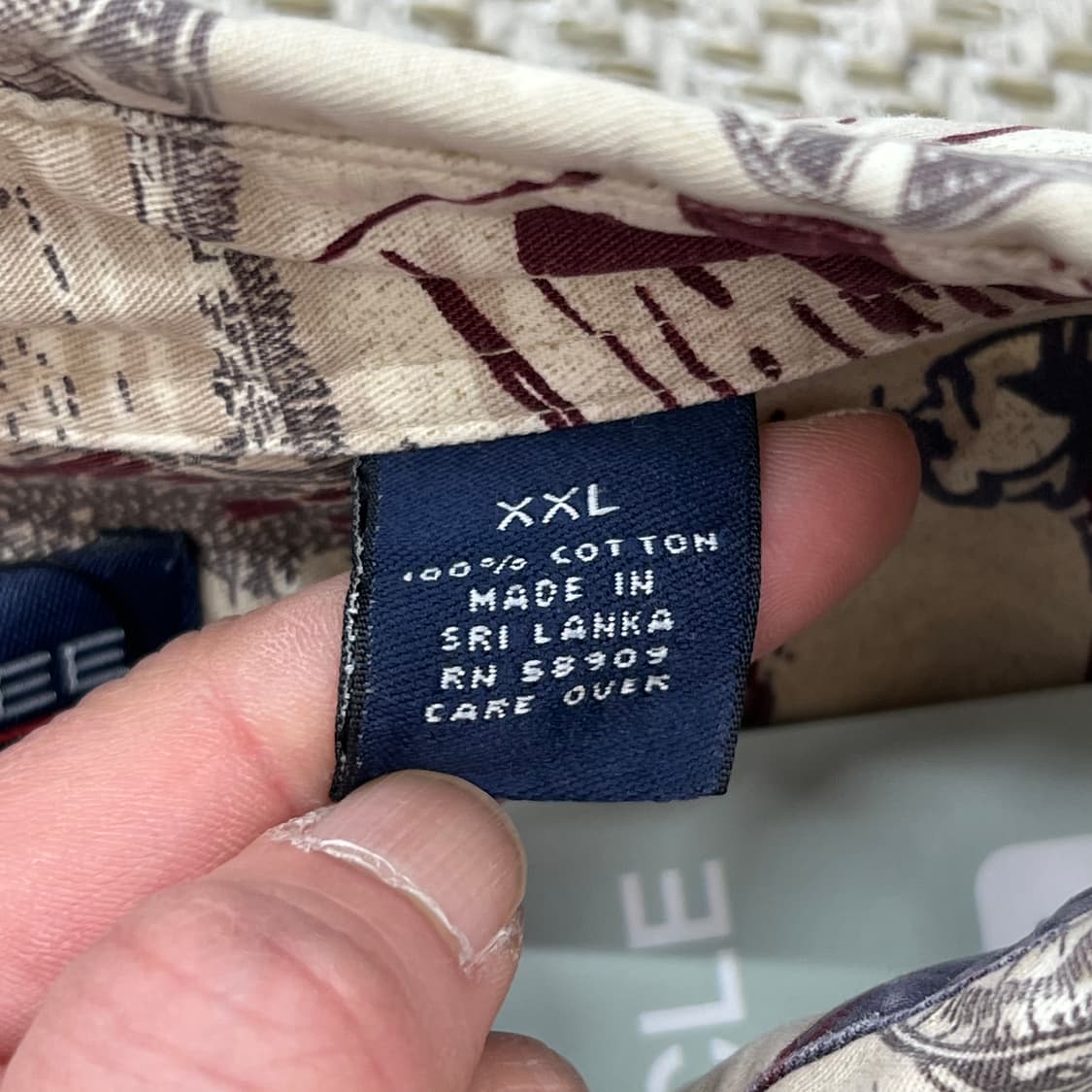 빈티지 패턴셔츠 r3496 상품이미지6