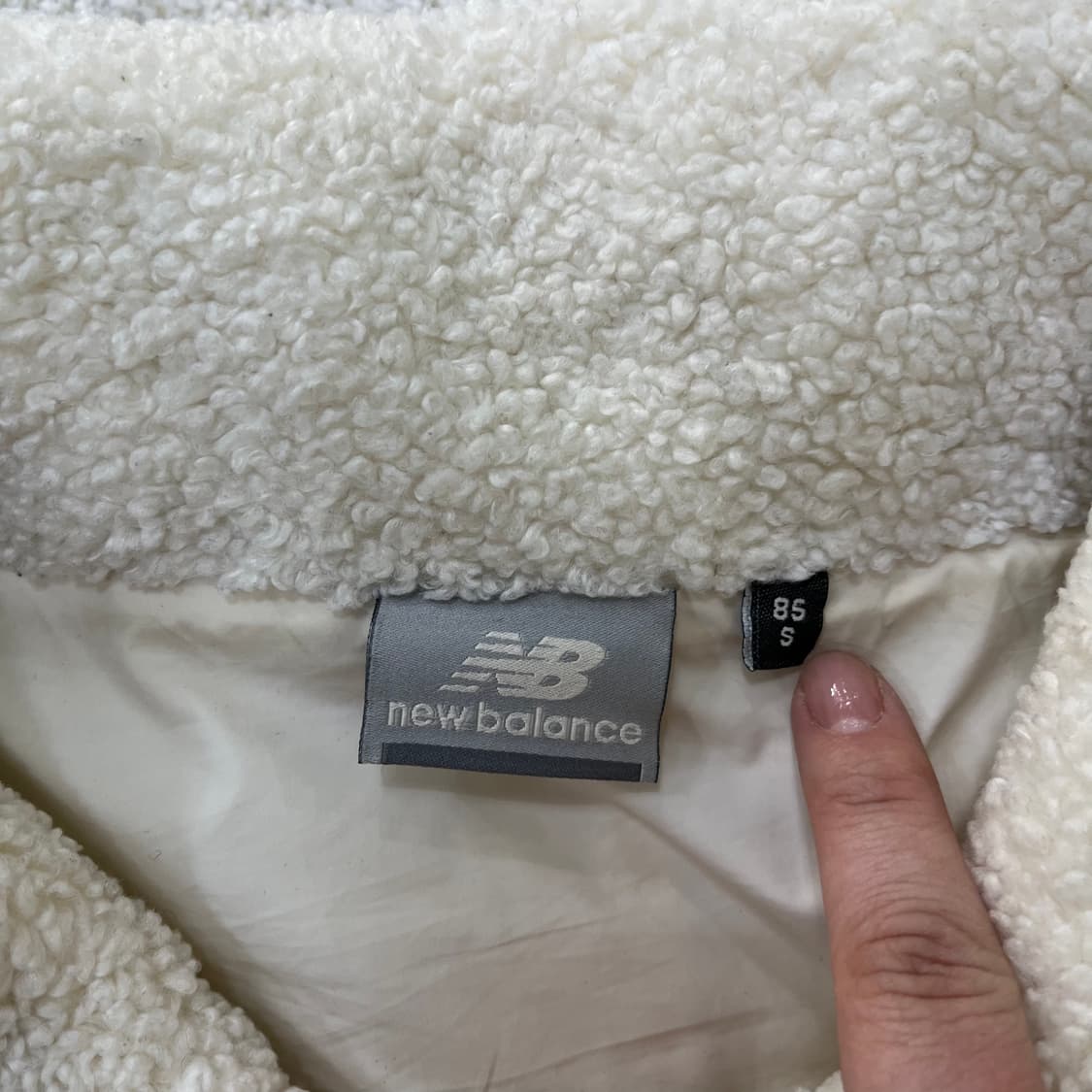 85 뉴발란스 플리스 집업 0325M 상품이미지2
