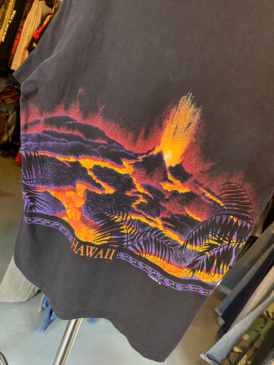 90s 하와이 Hawaii 싱글스티치 프린팅 티셔츠 1992 상품이미지6