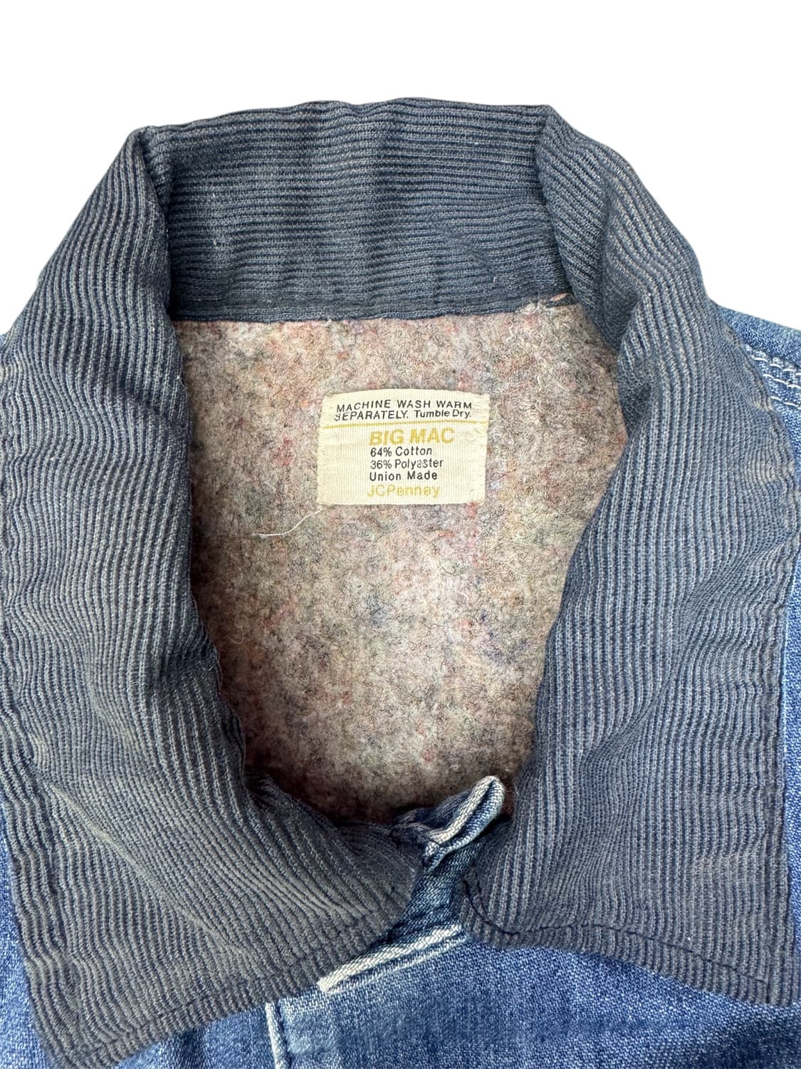 빈티지 70s 빅맥 BIG MAC 데님 초어 자켓 OS 상품이미지2