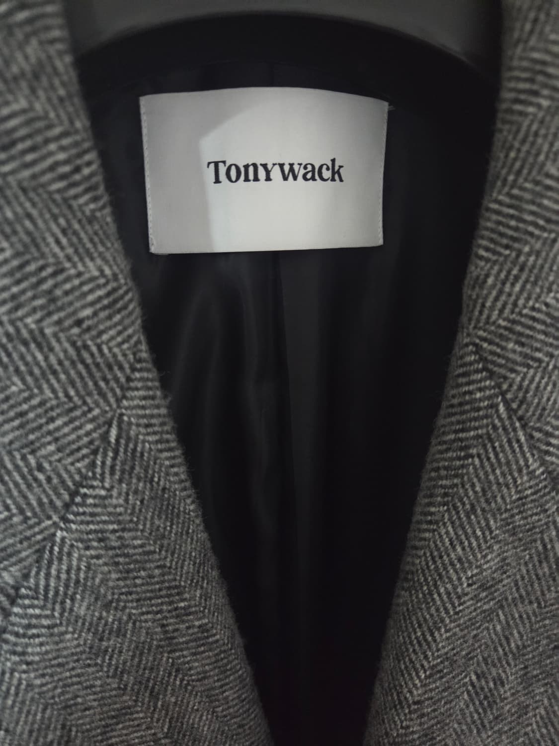 토니웩 헤링본 더블 코트 M사이즈 상품이미지3