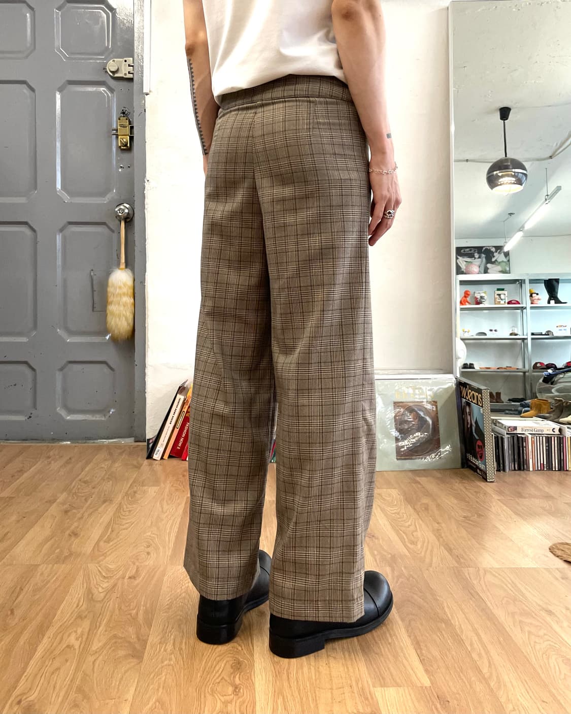 [M] 앤더슨벨 체크 팬츠 상품이미지2