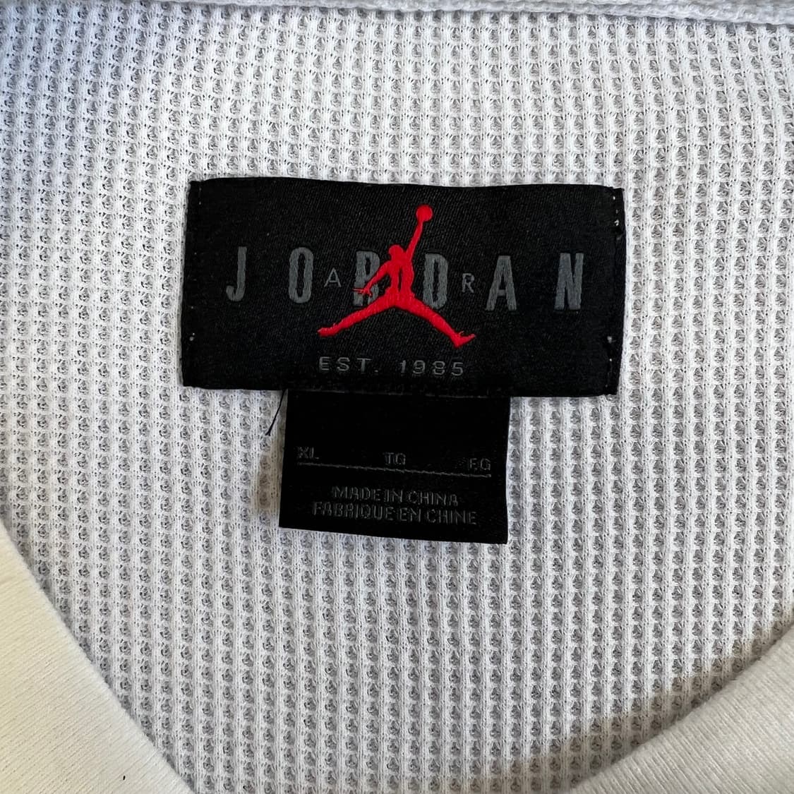 조던 와플 긴팔 티셔츠 상품이미지4