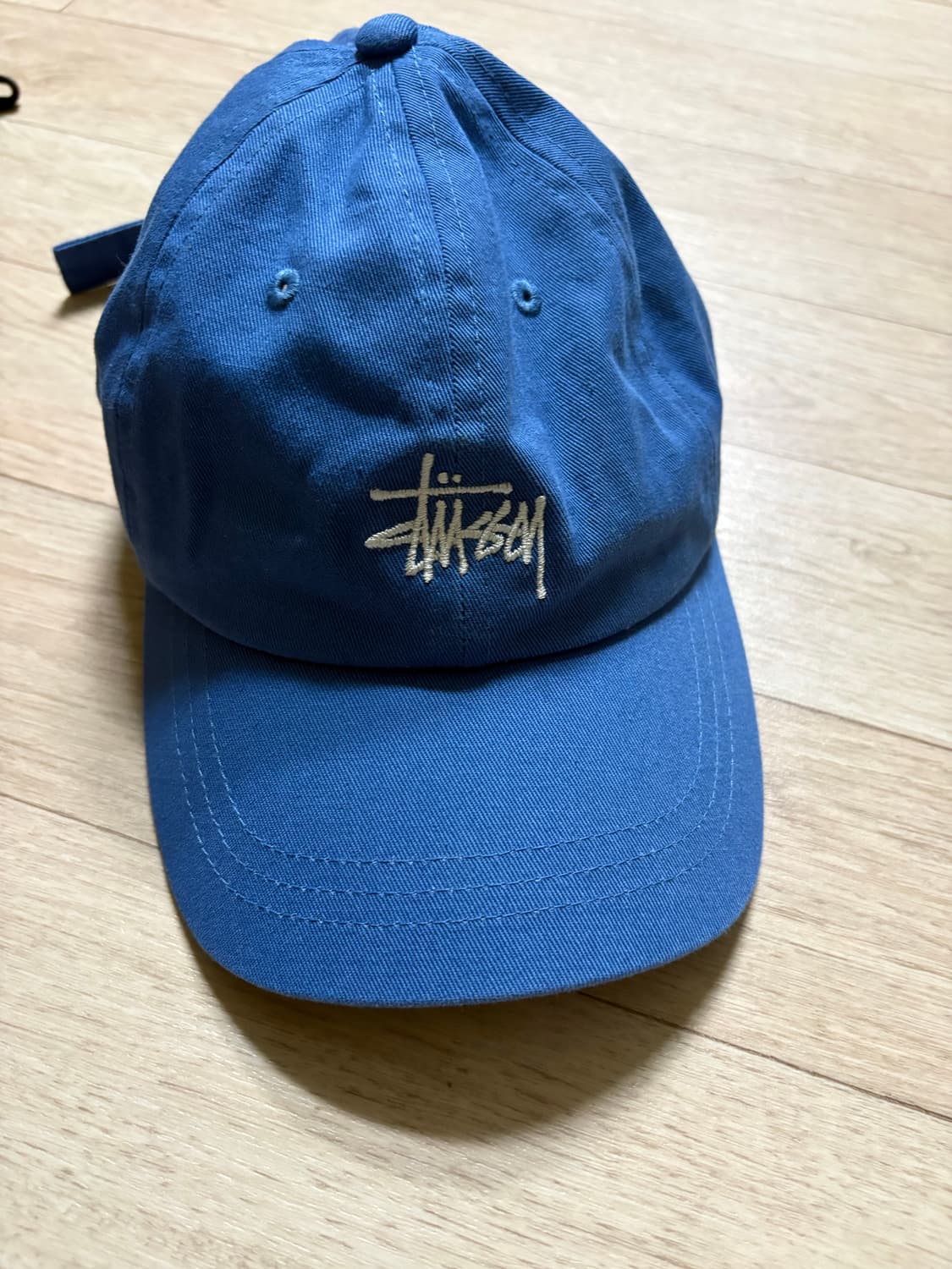 스투시 베이직 캡 블루 상품이미지1