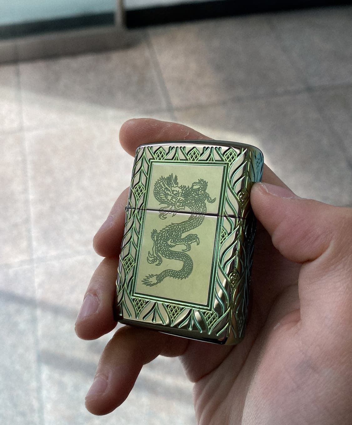 Oriental pattern engraved lighter 상품이미지10