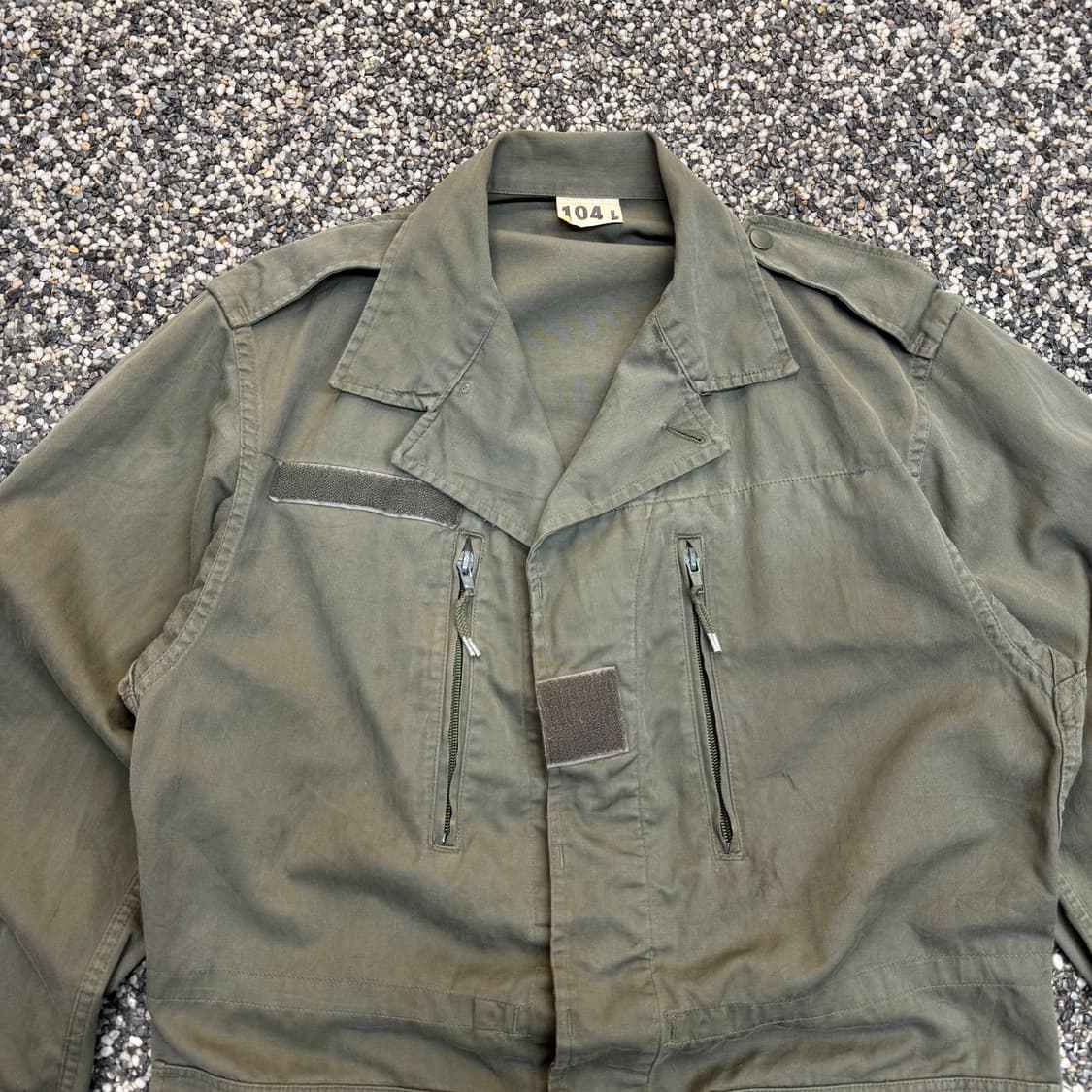 80s 빈티지 프랑스군 F1 필드 자켓 (L)   상품이미지2
