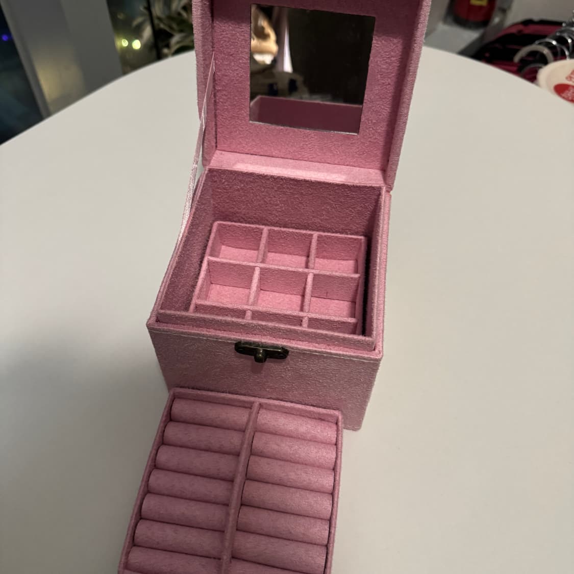 여성 보석함 악세사리 핑크 상품이미지3