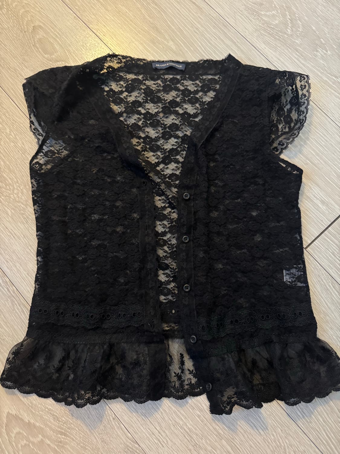 브랜디멜빌 레이스 블라우스 탑 상품이미지2
