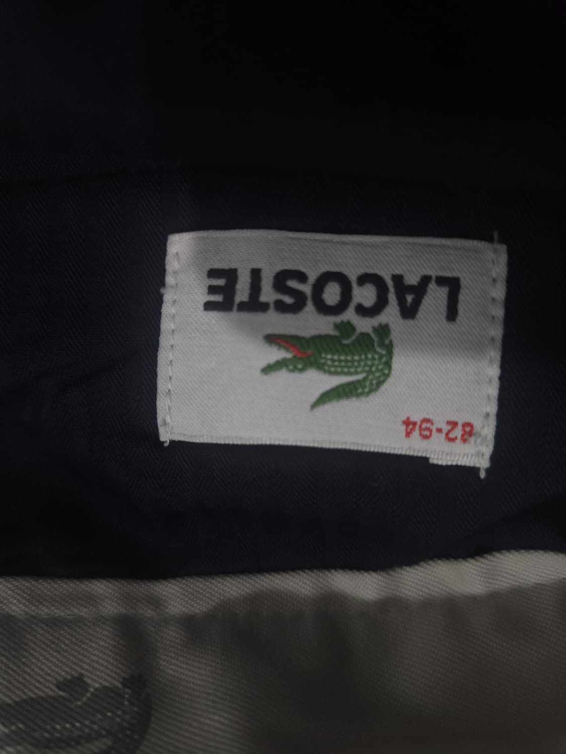 라코스테 봄~가을 일자 면바지, 32~33 상품이미지4