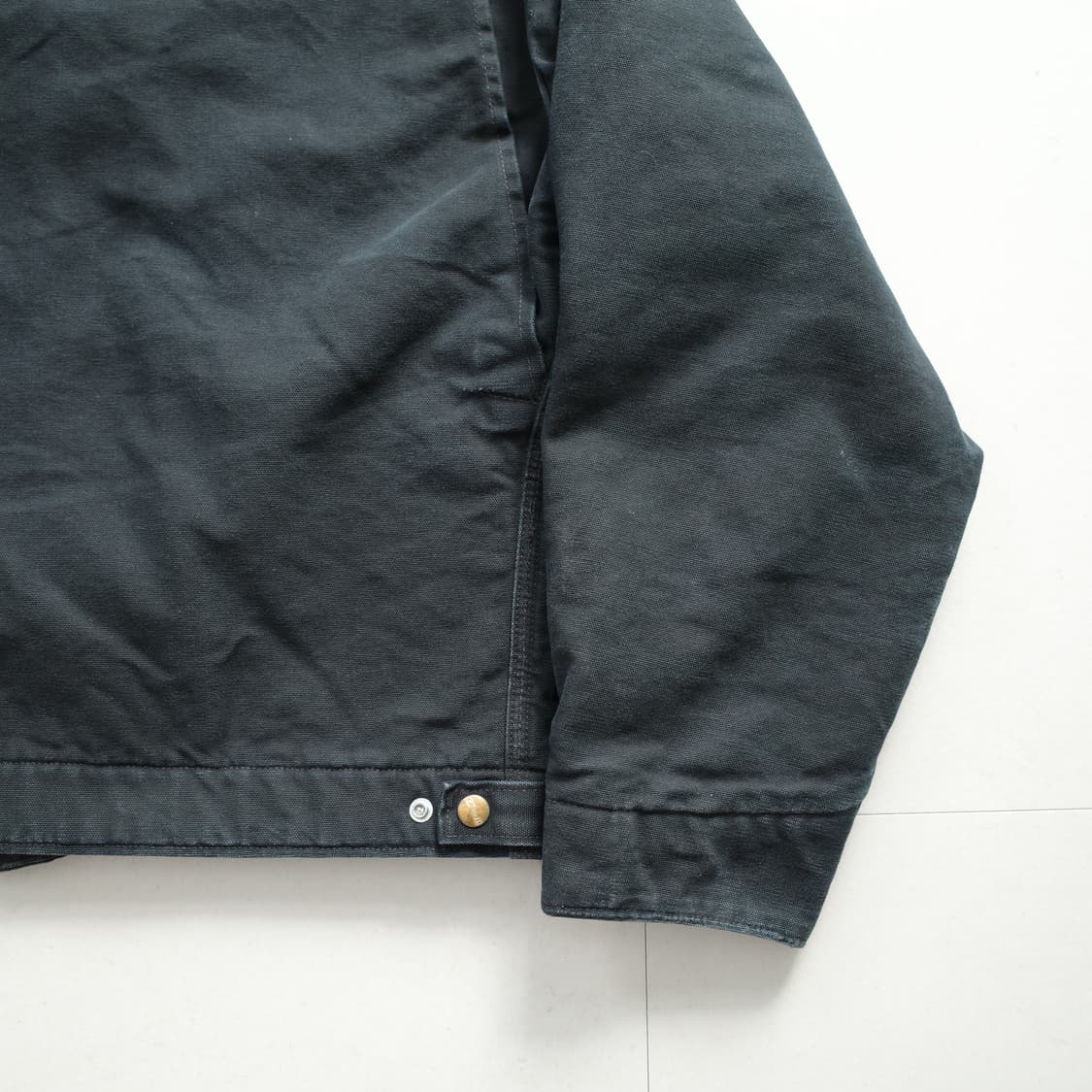 125주년 칼하트 001 블랭킷 워크 자켓 블랙 MADE IN USA 상품이미지9