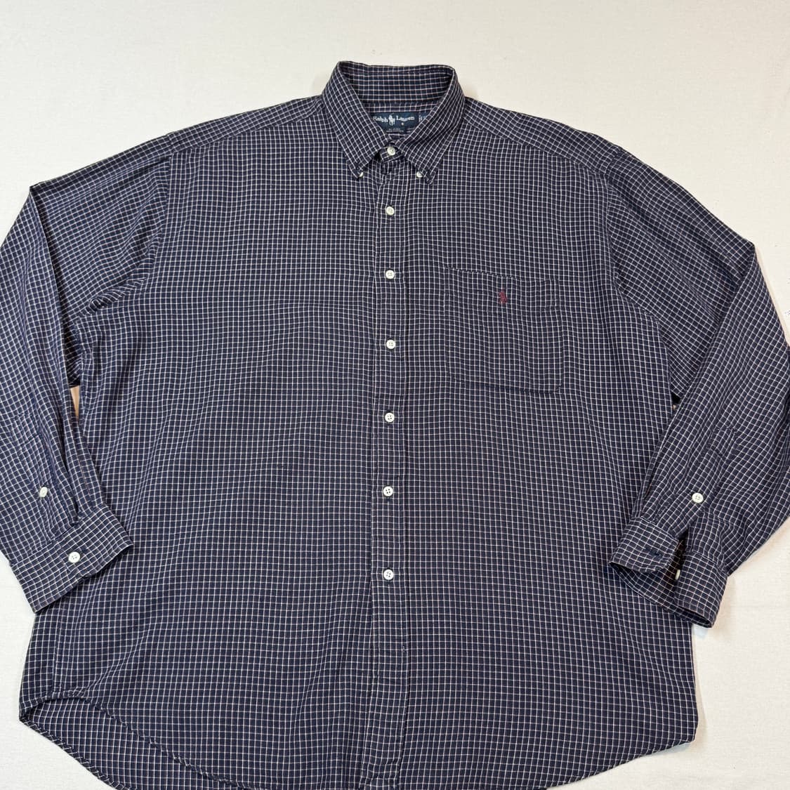 XL) 폴로 랄프로렌 클래식 원포켓 체크 셔츠 상품이미지2