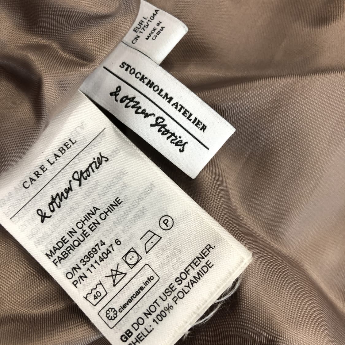 앤아더스토리즈 퀄팅 오버점퍼 L 상품이미지5