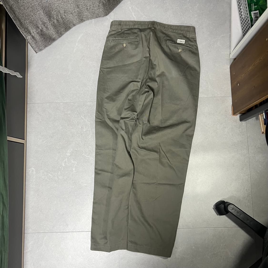 [32] 빈티지 폴로 랄프로렌 앤드류 치노팬츠 카키 32/30 상품이미지5