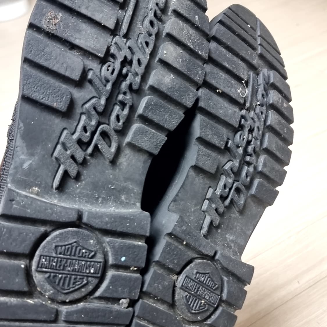 할리데이비슨 가죽 브라운 워커 부츠(uk6) 상품이미지6