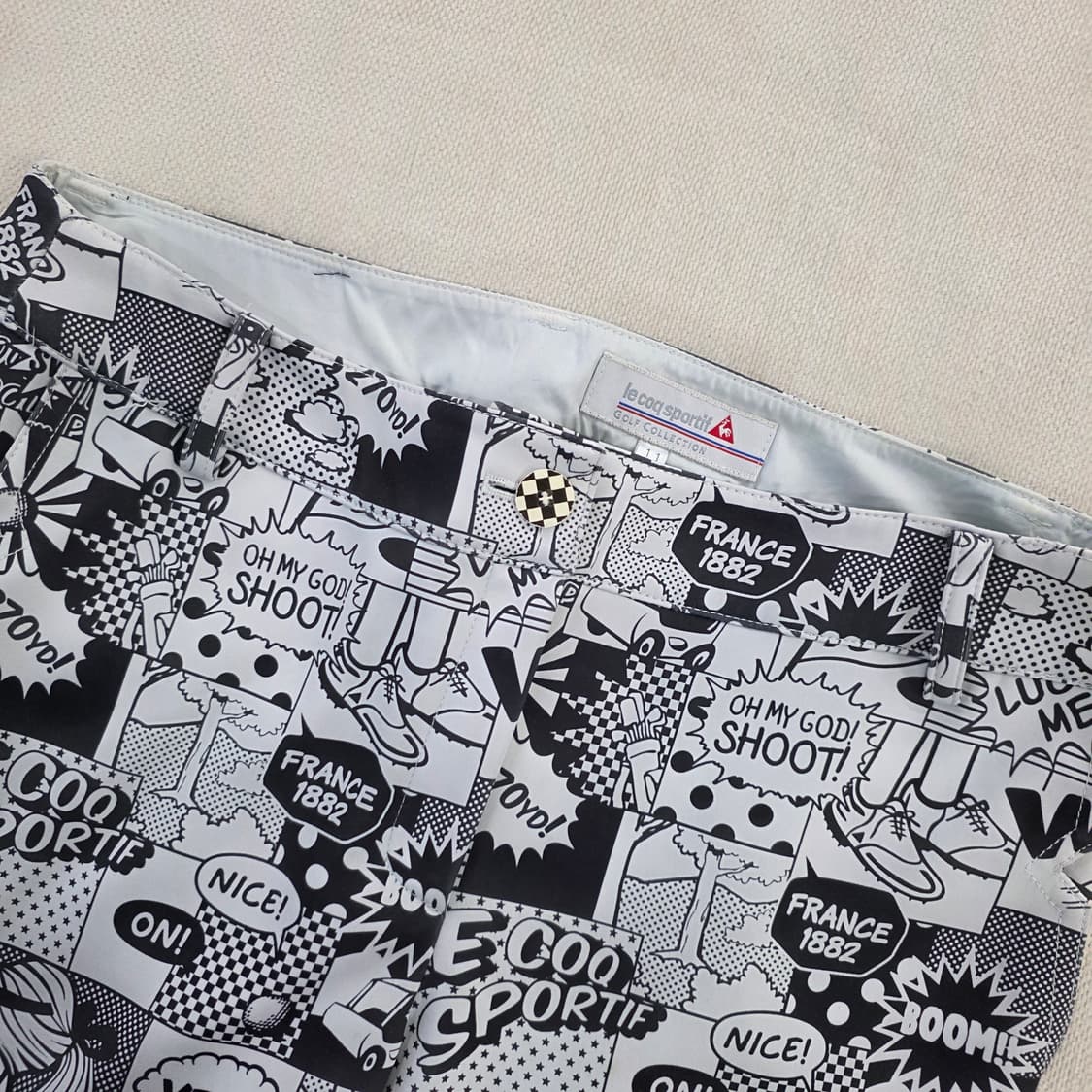 [73-94] 르꼬끄 골프 프린팅 팬츠 0126J2 상품이미지2