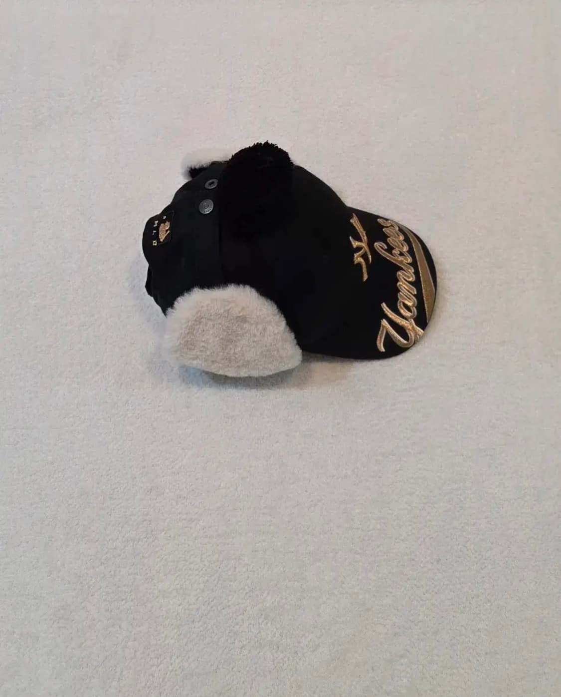 MLB [엠엘비] 뉴욕 양키스 털 방울 귀덮개 모자 상품이미지6