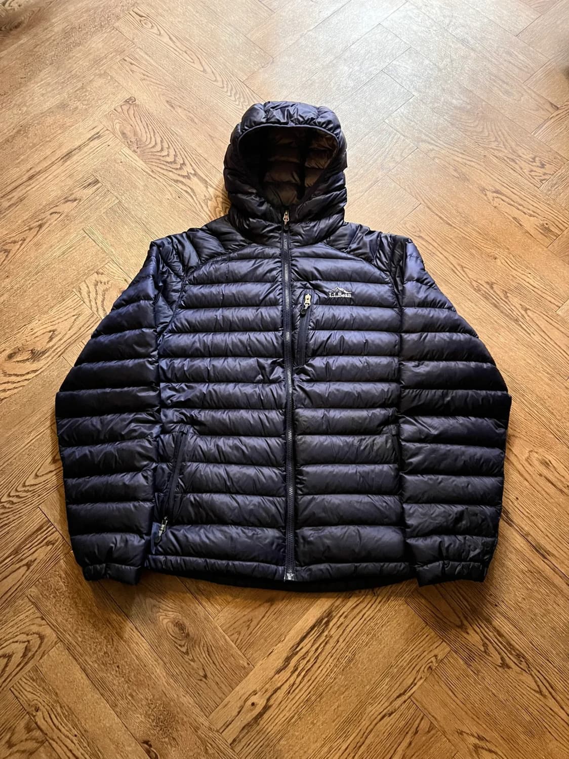 [XL]엘엘빈 USA PERTEX 다운테크 구스다운 경량 패딩 상품이미지1