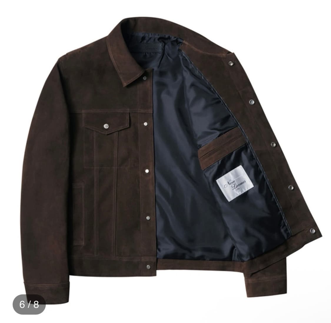 (신품급) 느와르라르메스 스웨이드 자켓 (DARK BROWN)_48 상품이미지2