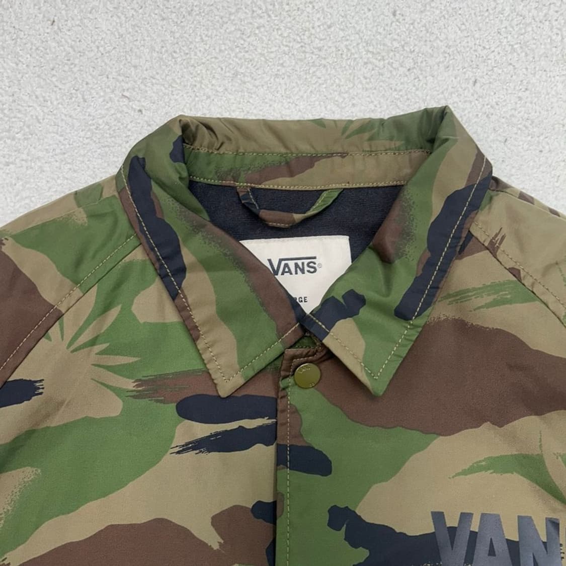 반스 카모플라쥬 코치 자켓 L 상품이미지4