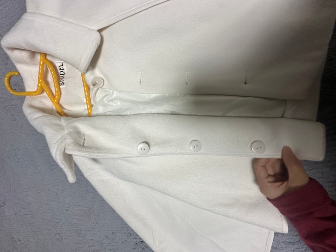 스나이델 2024 복주머니 케이프 코트 상품이미지3