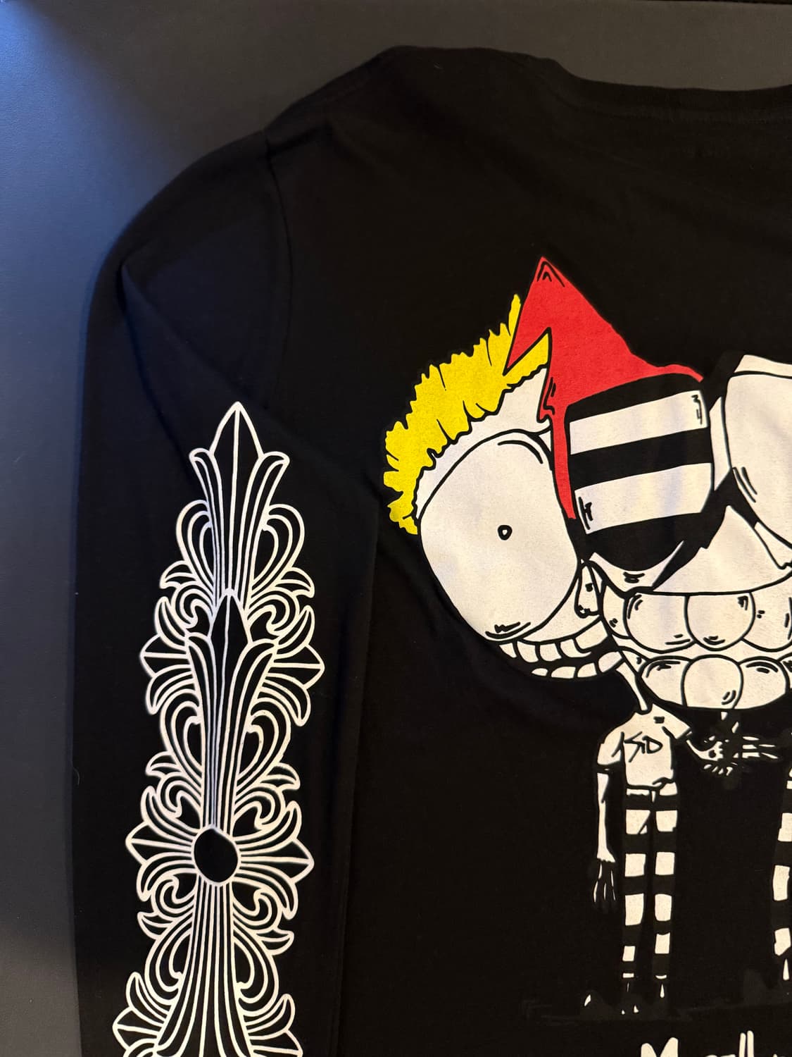 크롬하츠 메티보이 플로랄 롱슬리브 L 상품이미지3