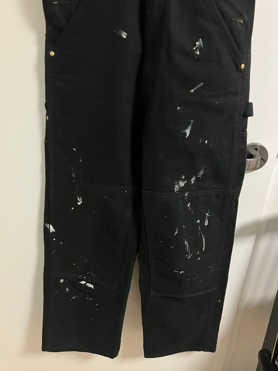 빈티지 페인트 칼하트 wip 오버롤 상품이미지4