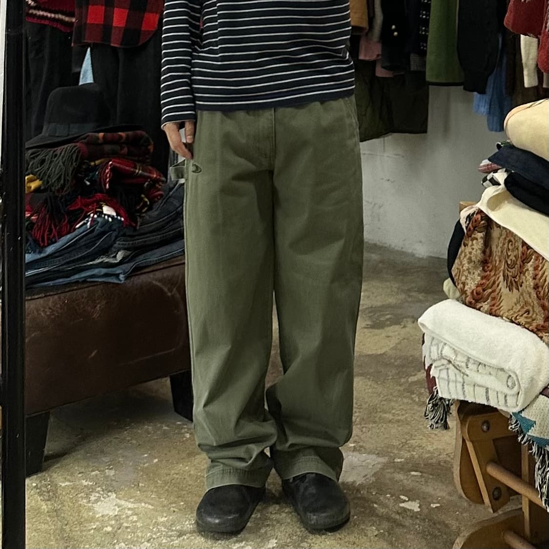 (착용컷) O'NEILL 카펜터 밴딩 팬츠 (남성용 L) 상품이미지3