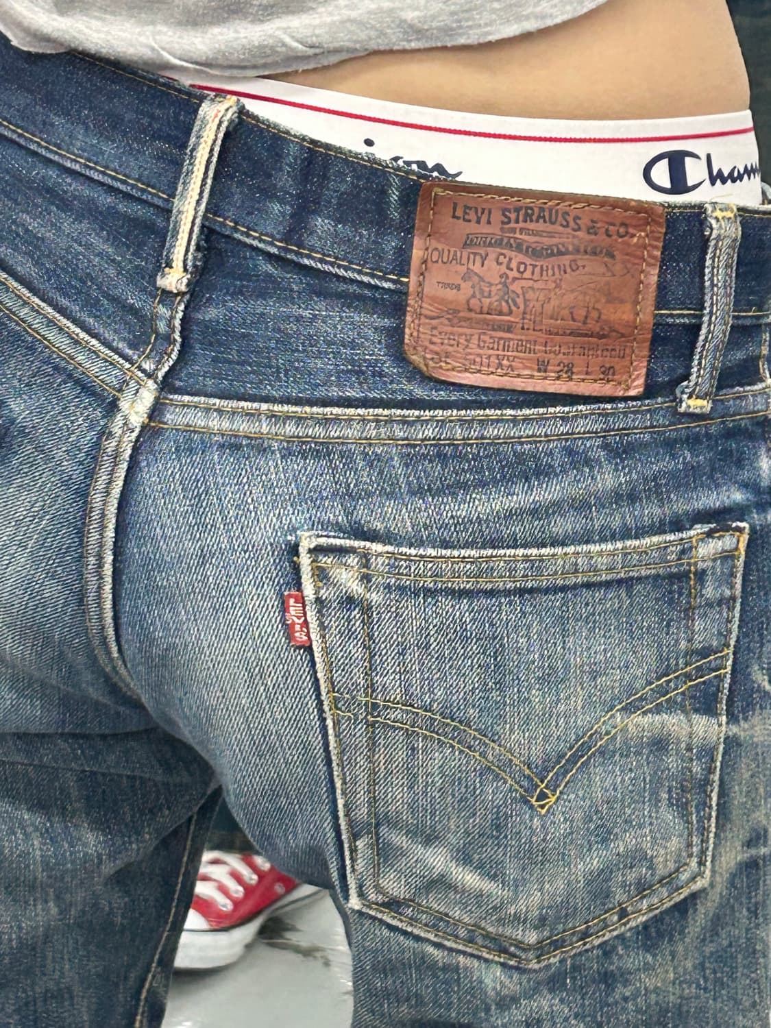 리바이스 501xx 28 셀비지 청바지 빈티지 상품이미지1