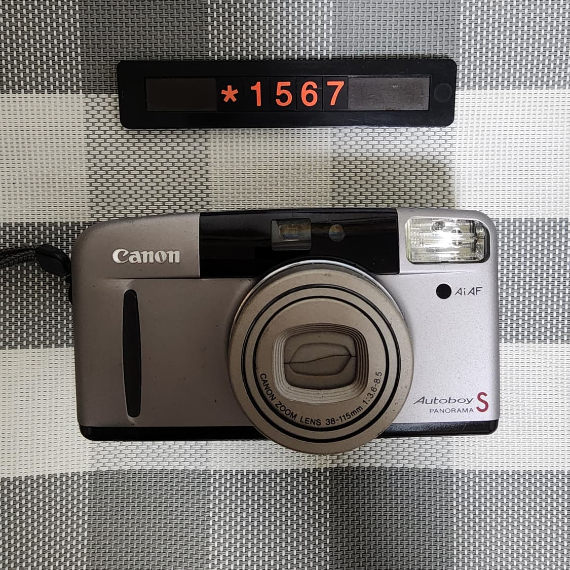 캐논 오토보이 S 파노라마 필름카메라 실버바디 상품이미지1