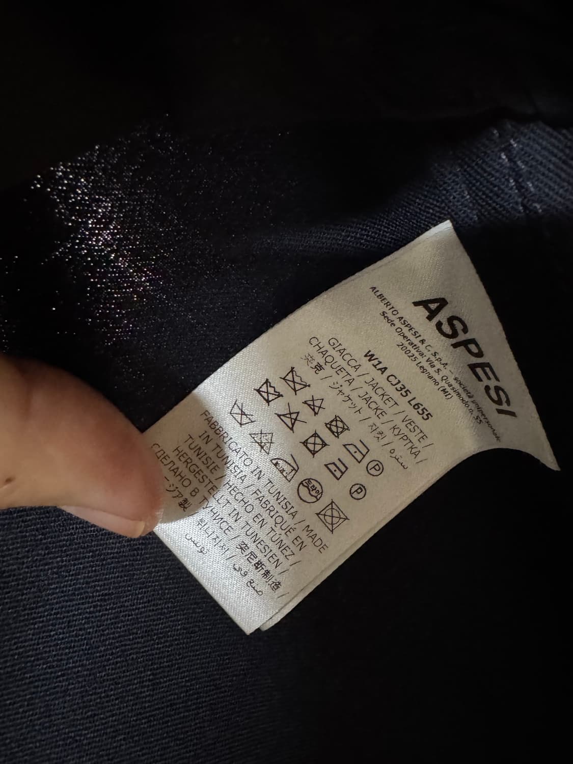 아스페시 울 자켓 상품이미지5