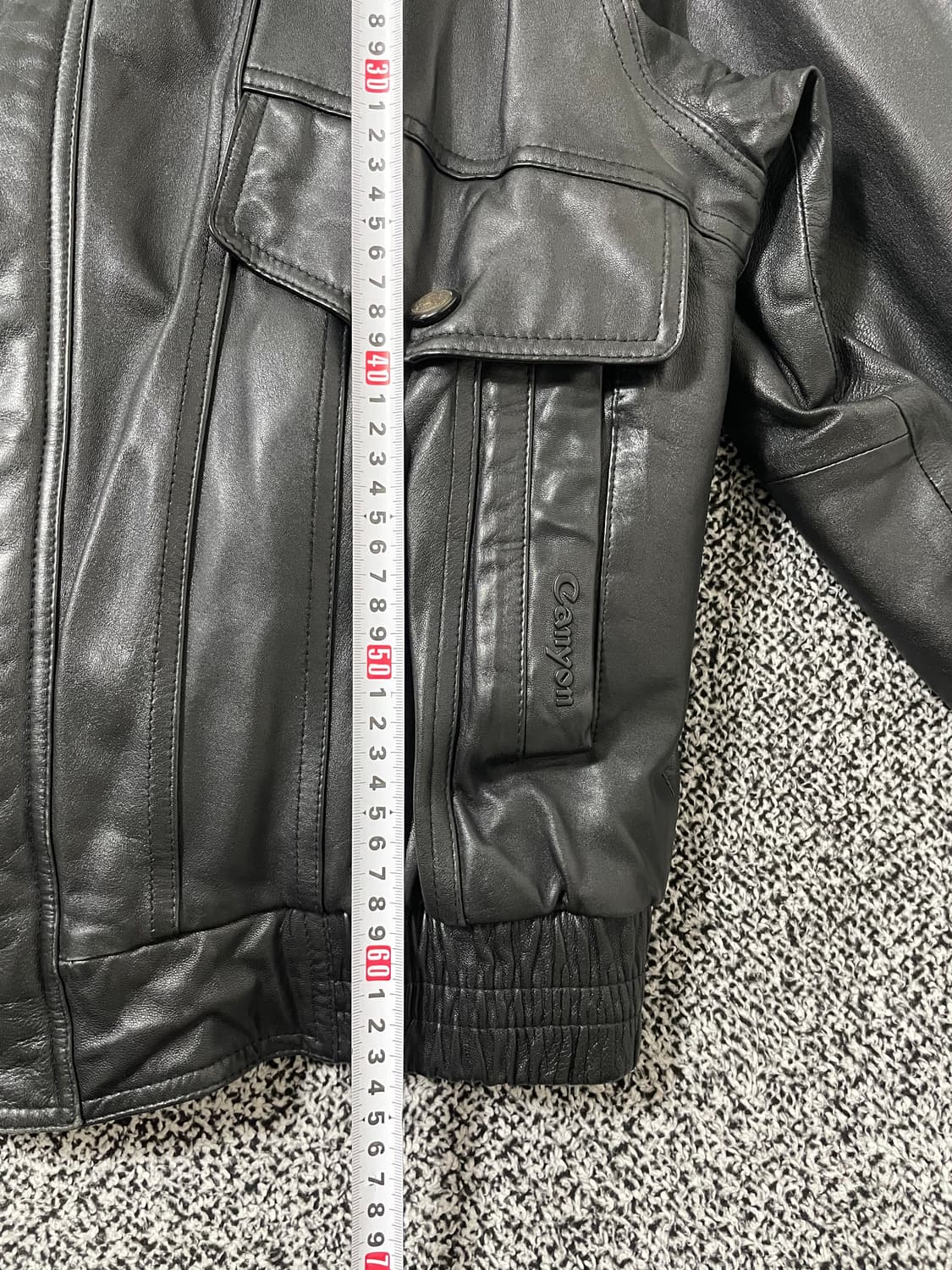 빈티지9. 90s 양가죽 램스킨 라이더 레더 점퍼 자켓 상품이미지7