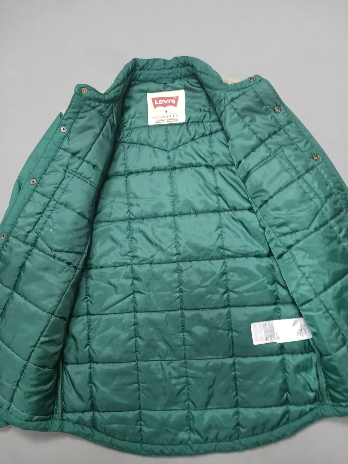 [M] 리바이스 웨스턴 퍼텍스 패딩 셔츠 상품이미지5