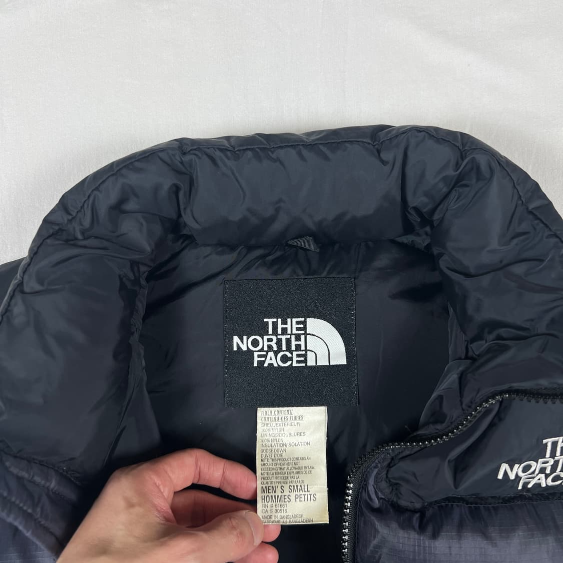 90‘s 노스페이스 tnf 눕시 700 구스다운 패딩조끼 상품이미지7