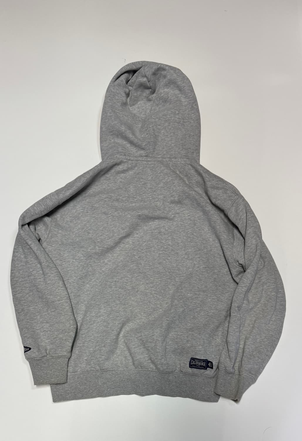 후아유 캘리포니아 스펠로고 기모 투 웨이 후드집업 L 상품이미지2