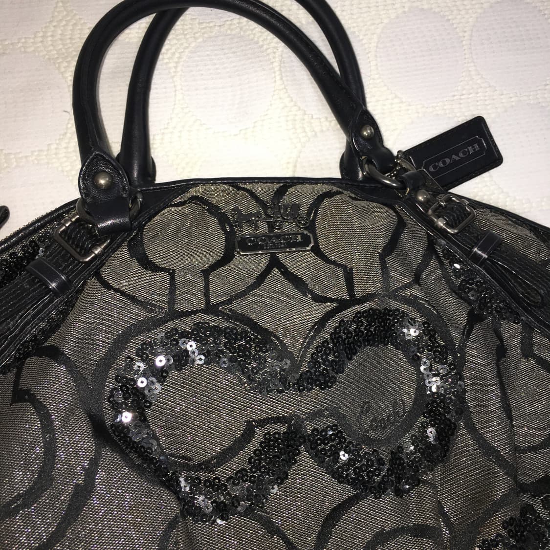 Coach스팽글 백 상품이미지4